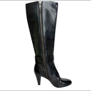 Coach Black Heel Boots